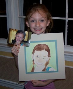 Charlee's self portrait