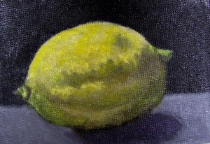 Lemon glazed painting