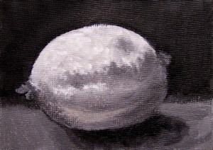 Lemon underpainting