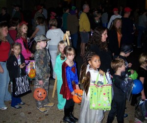 Halloween And the line got longer