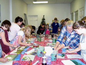 Middle - Everyone at work