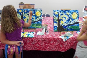 Art Camp Week1 Day Five Van Gogh at work