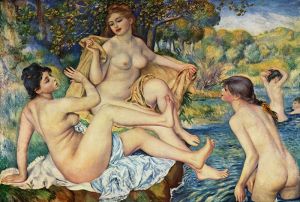 Renoir's, The Large Bathers, 1887, Philadelphia Museum of Art