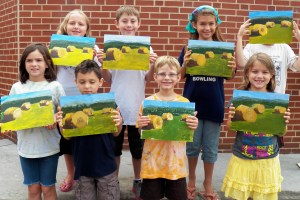 Art Camp Week 5 Hay Landscape