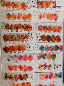 Art Festival Catapillars