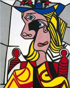 Roy Lichtenstein "Woman with Flowered Hat"