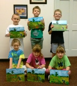 Art Camp, Ages 5-7 with Monet's Poppies