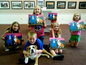 Art Camp with Waffle