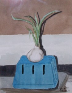 The second of two paintings shown on my first blog posting in February 2008.
