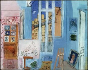 "The Artist's Studio" Raoul Dufy, 1935