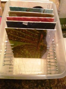 Storage Box for Wet Panels