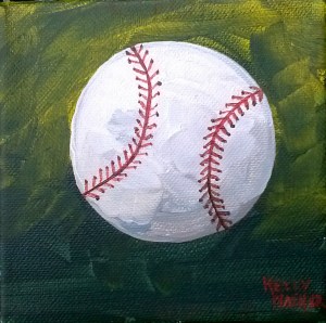 Baseball Green background small