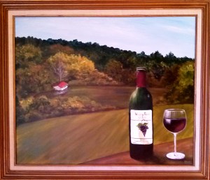 Winding Road painting complete