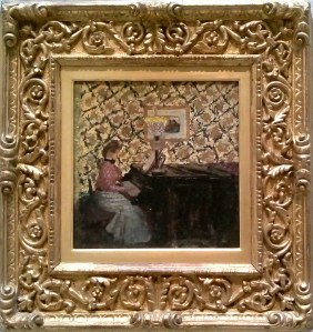 "Girl at the Piano, 1890's"
