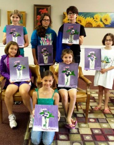 Art Camp Week 1 Painting 1 - Manet