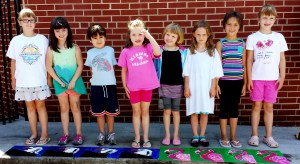 Art Camp Session 2 final day outside