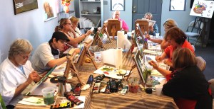 July Paint Party work