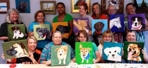 July "Paint Your Pet Portrait" Party