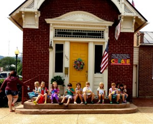 Art Campers Take a Break