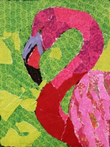 Paper Flamingo