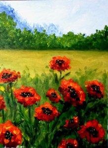Bright Poppies