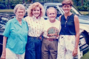 Big Mama, me, Mama, and Sister -early 90's
