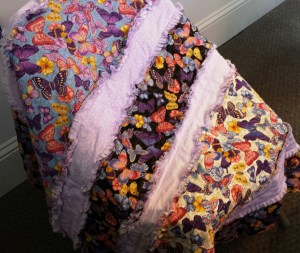 Rag Quilt for Jeanie