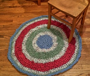 Crocheted Rag Rug