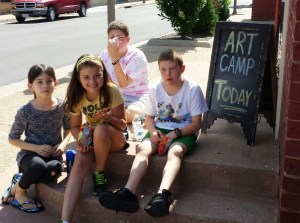 Art Camp Week 1 Day 1 Break