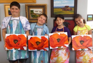 Art Camp Week 1 Day 1 O'keefe