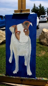 Harry's Portrait in Progress