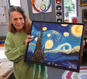 Joy painted Starry Night
