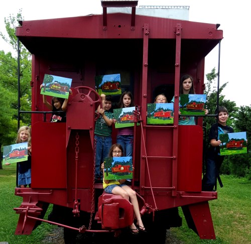 Art Camp Train