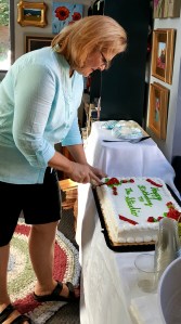 Cutting the Birthday Cake