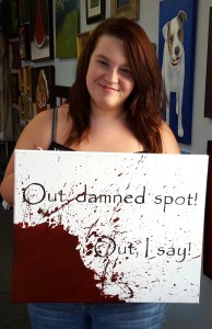 Logan with Shakespeare