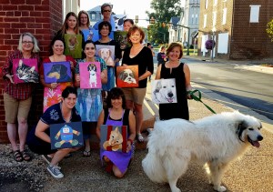 September Paint Your Pet's Portrait Party
