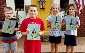 Kids Bird painting