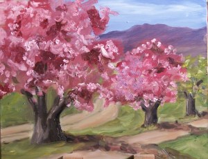 Spring Trees in Blossom