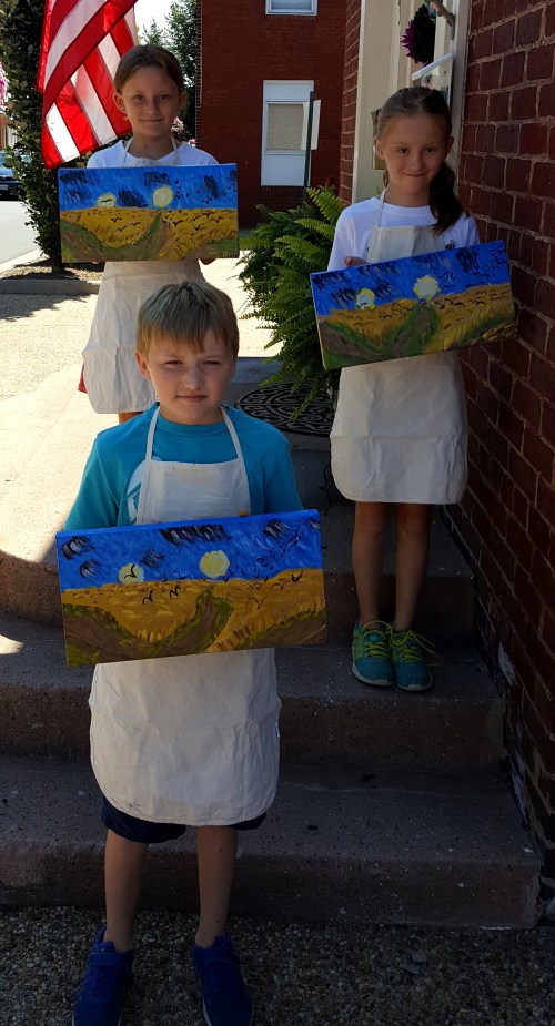 Camp 5 Day 1 Van Gogh Wheatfield