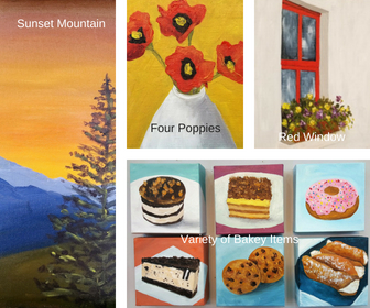 Paint Party Collage 1