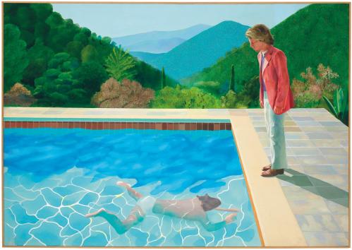 Hockney Pool record sale