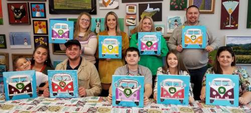 VW Van Holiday Party