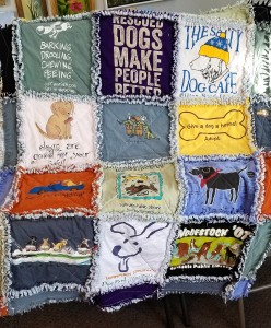 T-shirt Rag Quilt washed