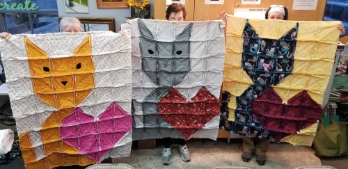 Cat Rag Quilt Class