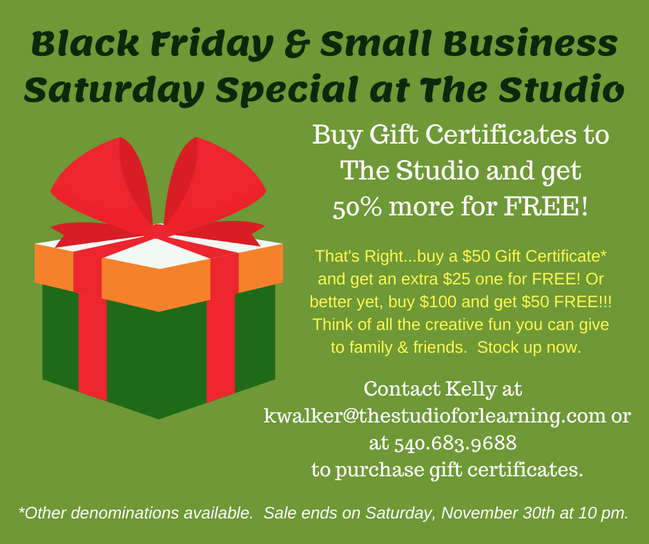 Black Fri Small Bus Sat