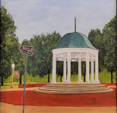 Chester and Main large sign