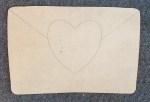 Cutout envelope with heart&nbsp;1