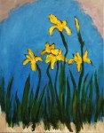Van Gogh Yellow Irises