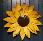 Metal Flower Sun