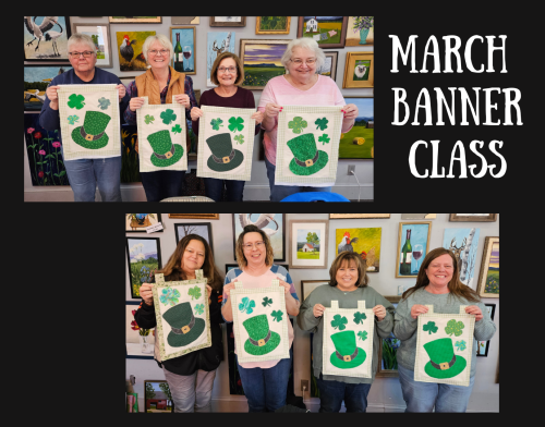 March Class Window March Banner Class | The Studio